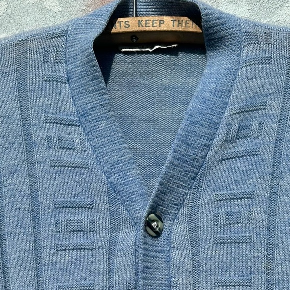 Vintage 1970s mohair cooper shag rac size S - Picture 4 of 11